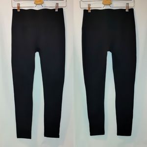 Spanx Essential Leggings Shaping Slim Black Medium M Jersey